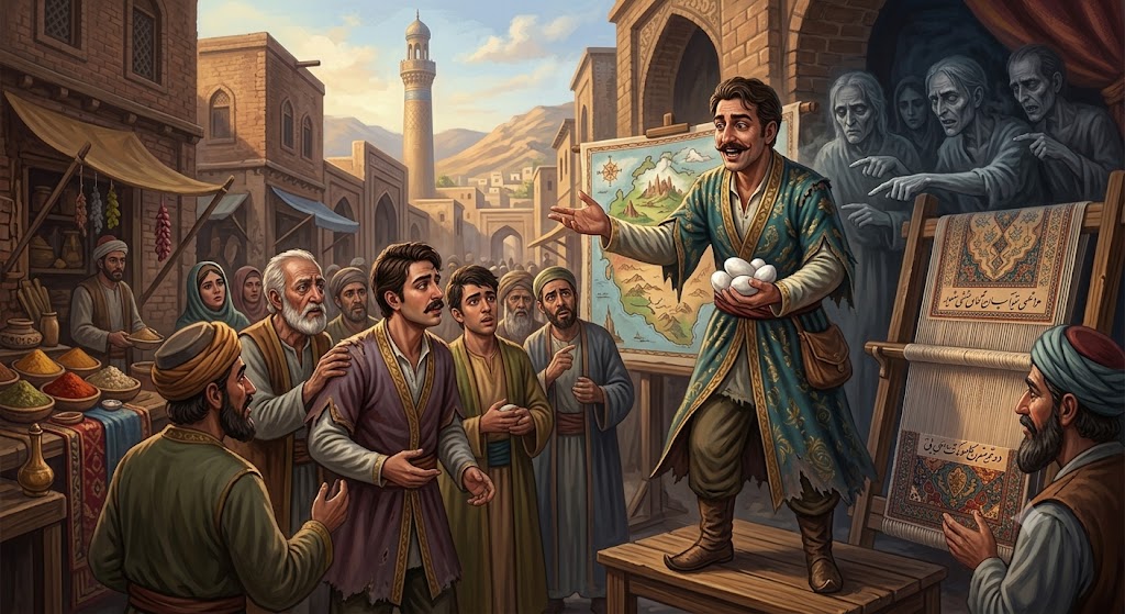 داستان زیبای رستم و کوه طلا